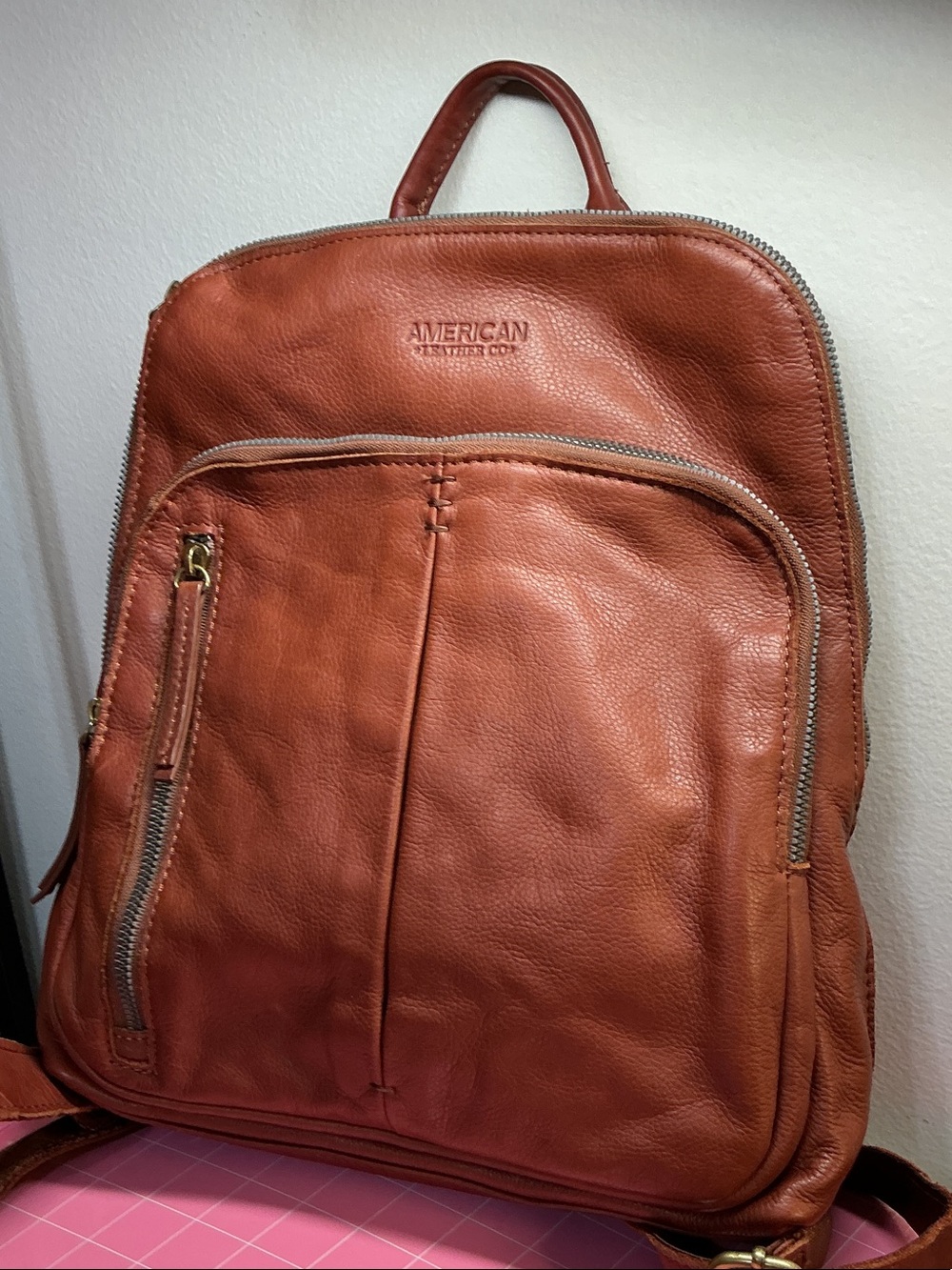 American leather Co backpack